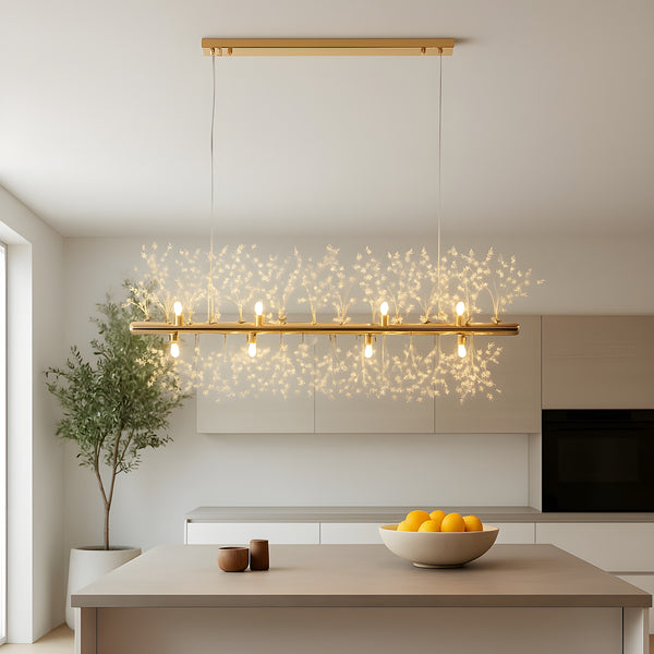 Modern Dandelion Firework Style Chandelier