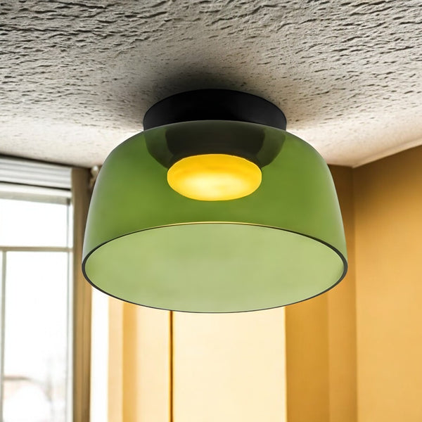 Modern Layered Dome Flush Mount Ceiling Light