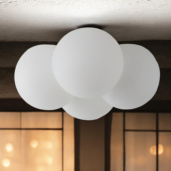 Minimalist Cloud Flush Mount Ceiling Light