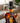 Vintage Sunburst Guitar Figurine Spirit Bottle