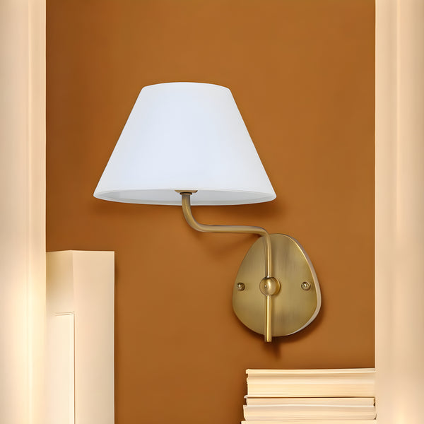 Classic Tapered Shade LED Wall Light