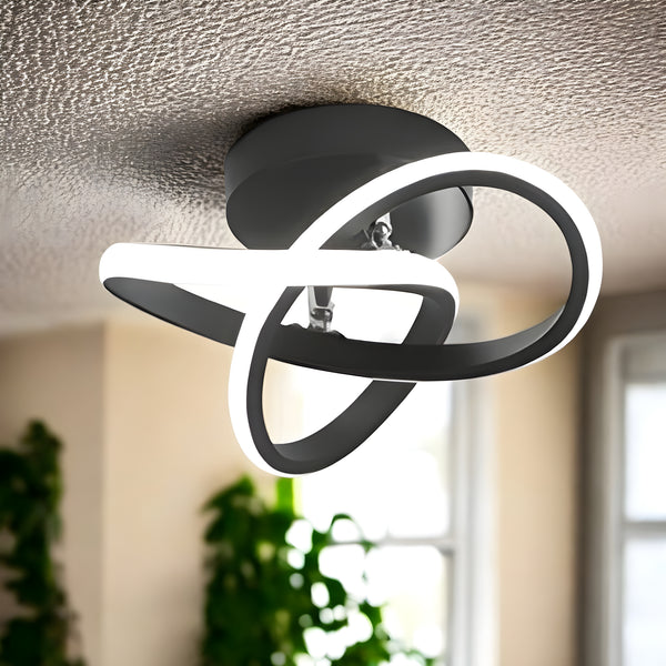 Contemporary Geometric LED Ceiling Light