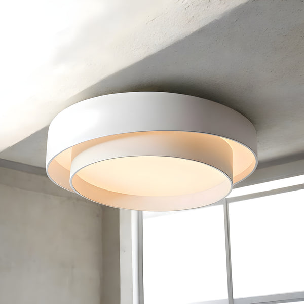 Concentric Rings Scandinavian Round Ceiling Light