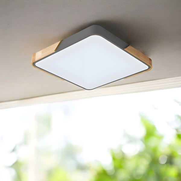 Modern Minimalist Scandinavian LED Flush Mount Ceiling Light